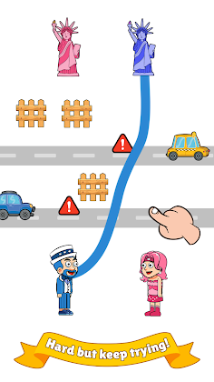 Rush to Home: Draw Puzzle - Screenshot 1