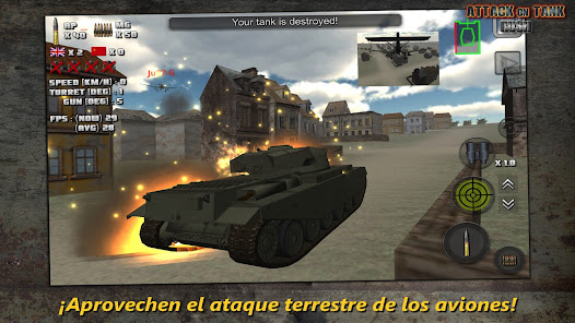Captura de Pantalla 23 Tanque de Asalto : La guerra android