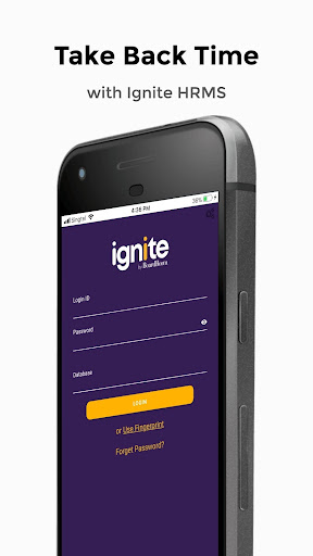 Android application Ignite by Boardroom screenshort