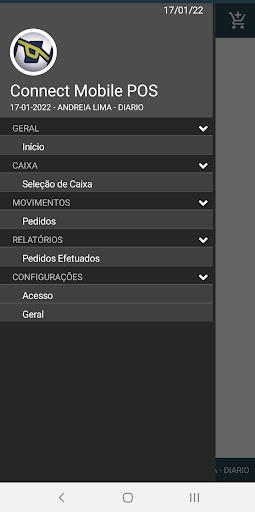 Connect Posto - POS Screen 2