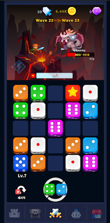 Game screenshot Dicezzle Quest apk download