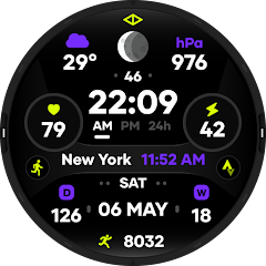 Halcyon Digital Watch Face