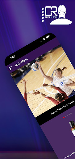 Android application Coach RYCH Rating App screenshort