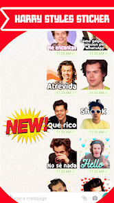 Screenshot 1 Harry Styles Stickers for What android