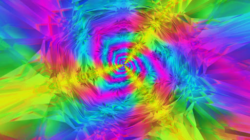 Screenshot of Crystal Tunnels Live Wallpaper
