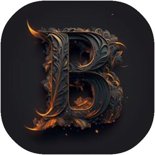 B Letter Wallpaper HD logo