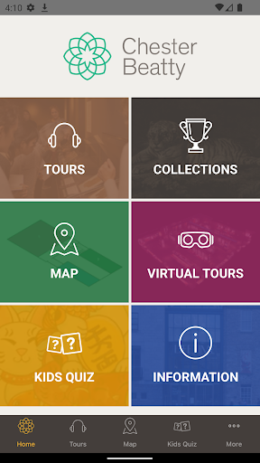 Android application Chester Beatty Guide screenshort