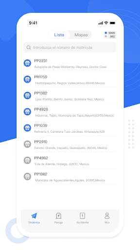 Android application iSafety screenshort