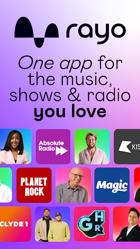 Android application Rayo - Radio & Music screenshort