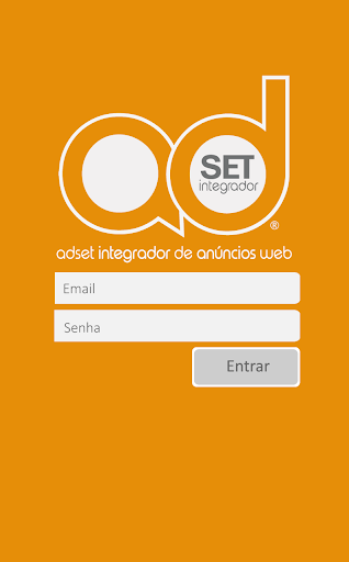 Android application ADSet Integrador screenshort