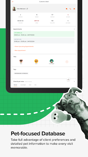 Screenshot of MoeGo: for busy pet groomers