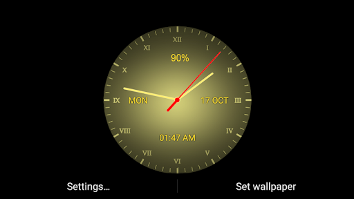 Analog clock Live WP
