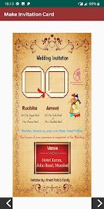 DesignerMe: Marriage Invitation Video & Card Maker 3