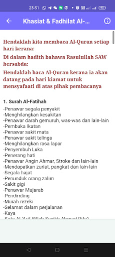 Bacaan AL-QURAN (Full 30 JUZ) Screenshot 3 - AppWisp.com
