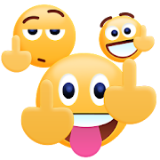 Middle Finger Emoji Sticker  Icon