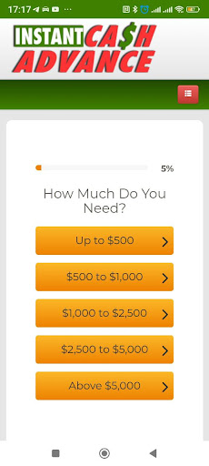 Instant Cash Advance - Loans Screen 2