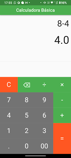 Calculadora Básica Screen 3