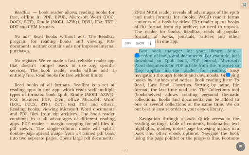 ReadEra - book reader pdf, epub, word screenshots 19