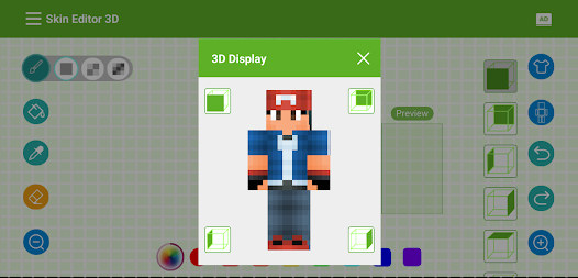 Captura 19 Skin Editor 3D for MC android