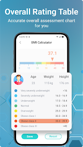 BMI Calculator, Weight Tracker