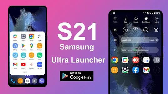 Samsung s21 ultra launcher