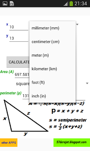 Area, Circumference ADFREE