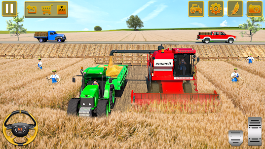 US Tractor Farming Tractor Sim