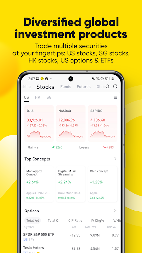 Tiger Trade - Invest Globally Screen 3