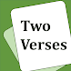 Two Verses Bible - Daily Word