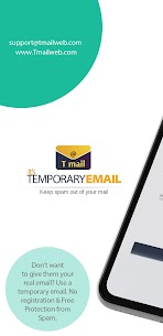 T Mail – Geçici E-posta MOD APK (Premium Kilitsiz) 2