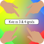 Cover Image of Download Kviz za 3 & 4 igrača  APK