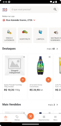 Android application Supermercados Yamauchi screenshort