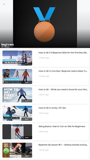 Ski Lessons Screen 2