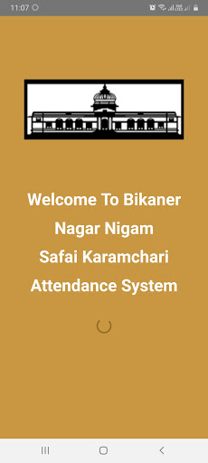 Android application Bikaner Safai Karmachari Atten screenshort