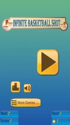 Infinite Basketball Shot - Screenshot 1
