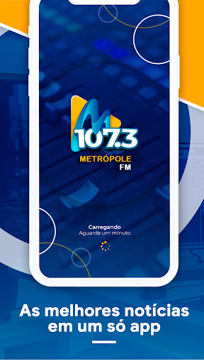 Android application Metrópole FM Osvaldo Cruz/SP screenshort