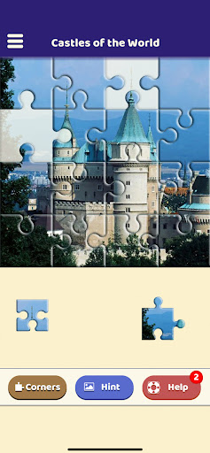 Castles of the World Puzzle Screen 2