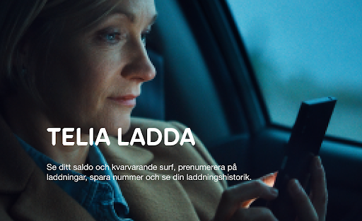 Android application Telia Ladda screenshort
