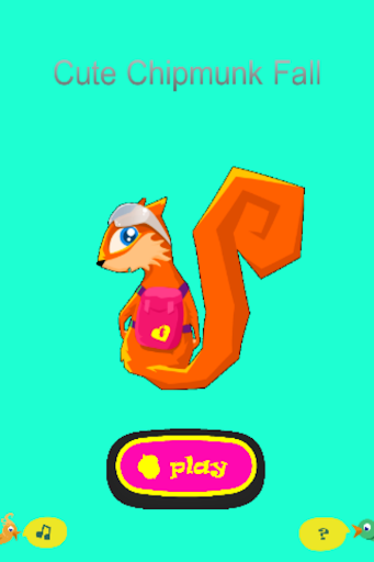 Android application Little Chipmunk Fall screenshort