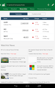 MSN Money- Stock Quotes & News – Apps no Google Play