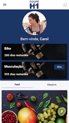 Android application Equipe H1 screenshort