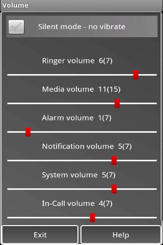 Android application not disturb screenshort