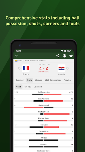 Soccer 24 Soccer Live Scores By Soccer 24 Google Play United States Searchman App Data Information