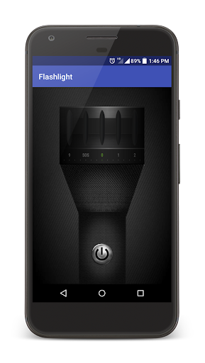 Android application Flashlight screenshort