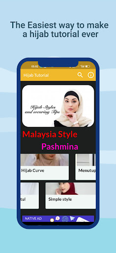 Tutorial hijab pashmina Screen 2