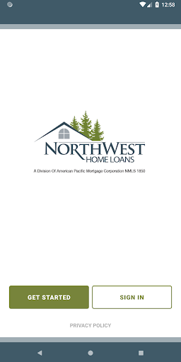 Android application NorthWest Home Loans screenshort