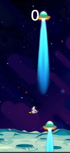 Android application Floating Spaceman screenshort