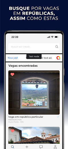 Android application Meu Cafofo screenshort