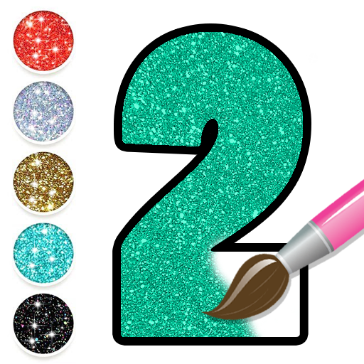 Glitter Number & ABC Coloring 16 Icon