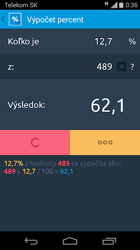 KROS Percentá Screen 3